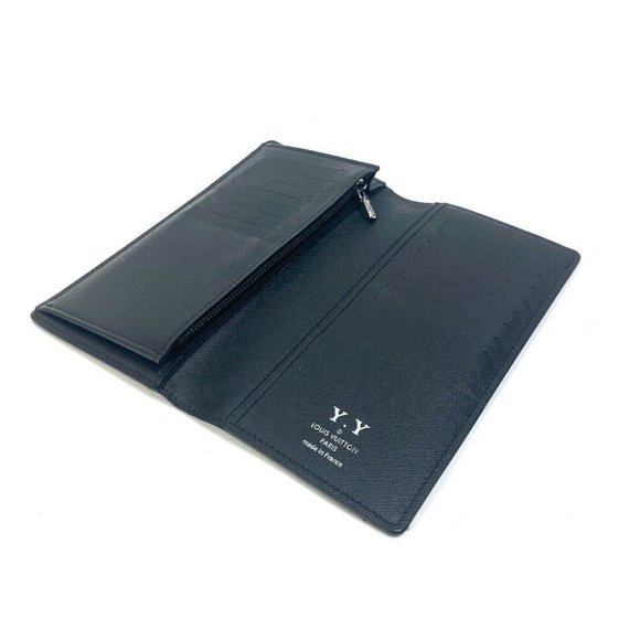 Authentic LOUIS VUITTON M61697 MonogramEclipse Portefeuille Braza Folded wallet - Picture 7 of 15